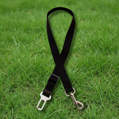 Adjustable Dog Car Seat Belt – Safety Clip