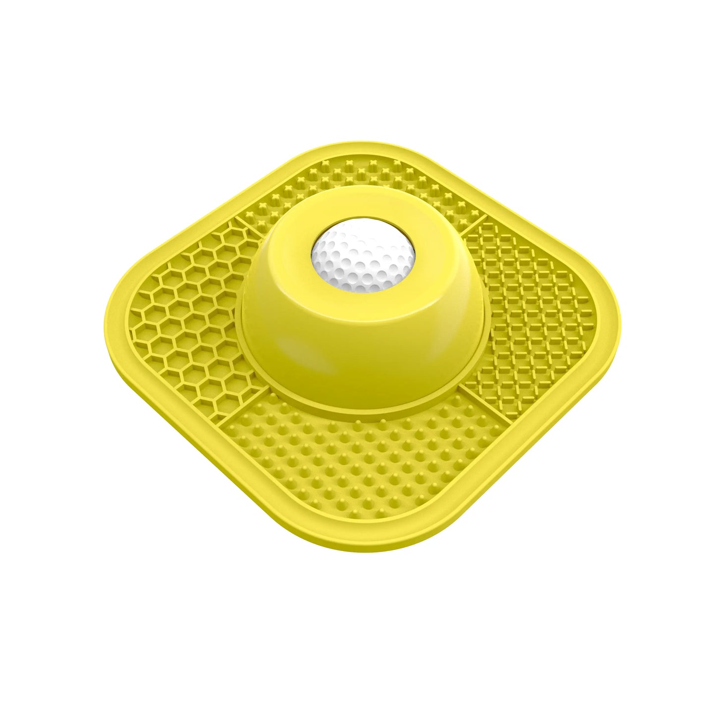 PLOSIF Slow Feeder Dog Bowl - Anti-Slip Ball-In Design for Liquid Treats, 3/4 Cup Bone Broth Yogurt Lick Toy for Small Medium Large Breeds, Slow Feeders for Dietary Supplement/Post-Op Nutrition, Pet Supplies Dog Accessories, Feeder Bowl Bowls