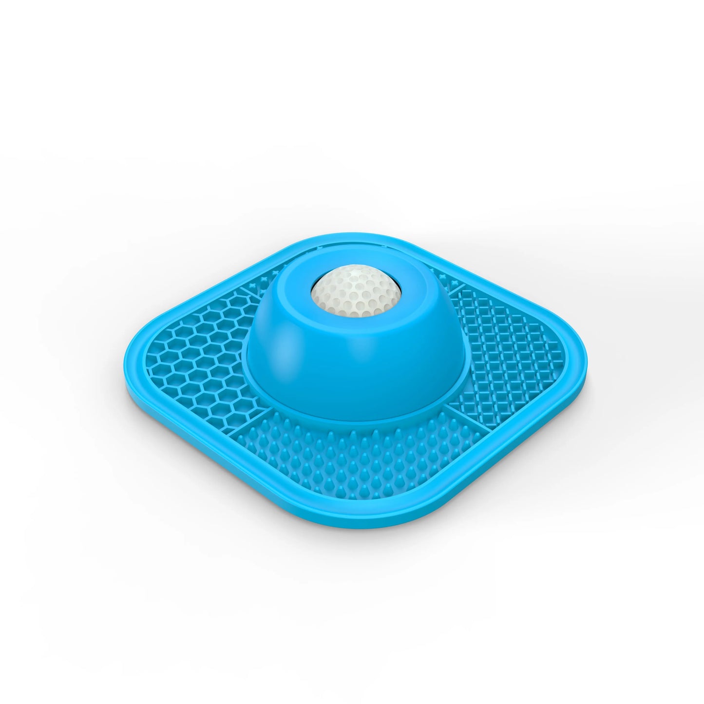 PLOSIF Slow Feeder Dog Bowl - Anti-Slip Ball-In Design for Liquid Treats, 3/4 Cup Bone Broth Yogurt Lick Toy for Small Medium Large Breeds, Slow Feeders for Dietary Supplement/Post-Op Nutrition, Pet Supplies Dog Accessories, Feeder Bowl Bowls