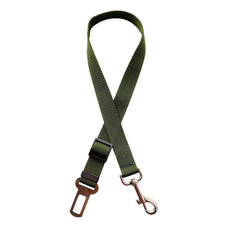 Adjustable Dog Car Seat Belt – Safety Clip